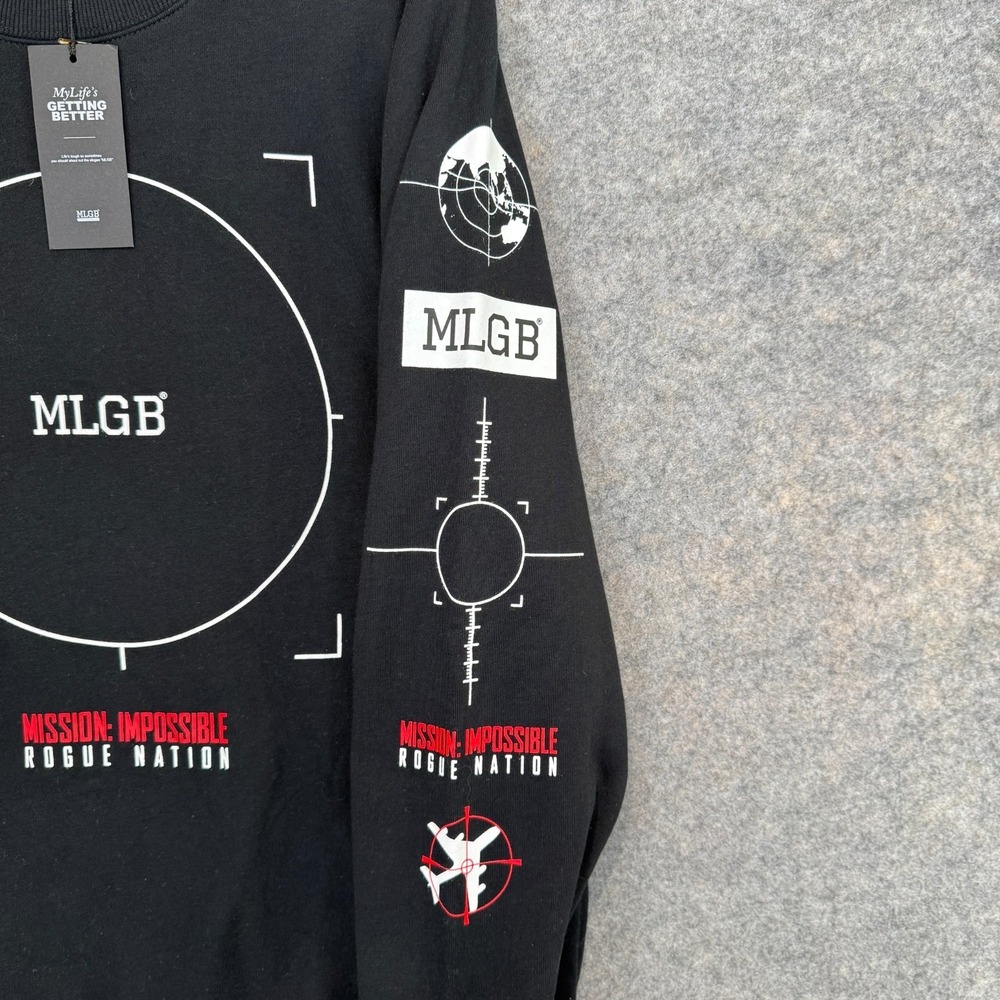 Mission Impossible‎ Rogue Nation 2015 Promo Staff Sweatshirt Adult XL MLGB RARE - Picture 10 of 13